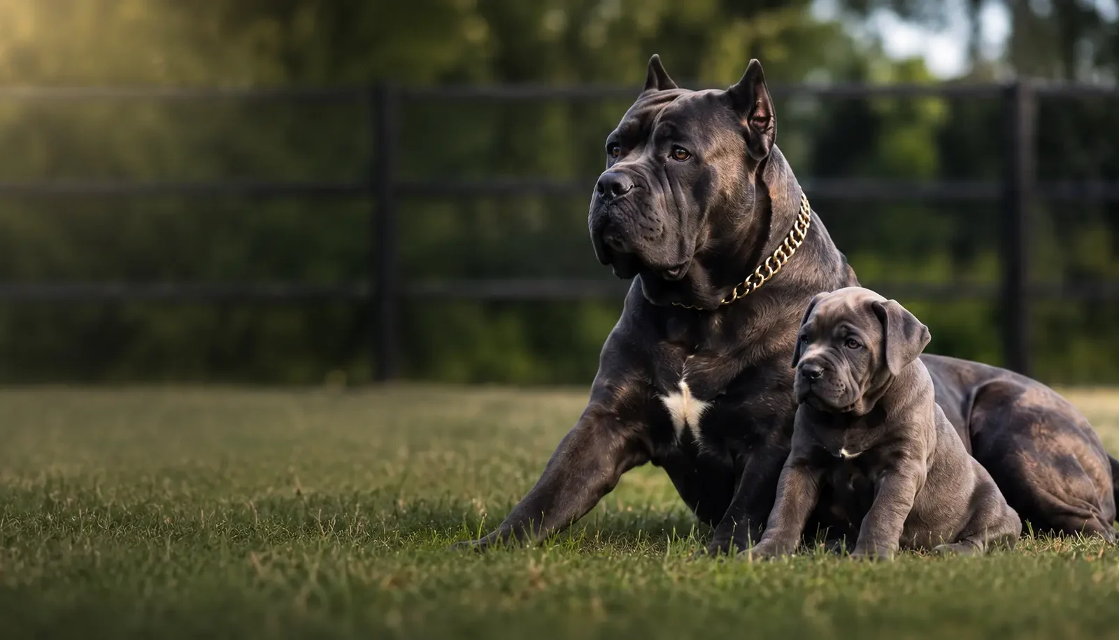 AKC registered gray female Cane Corso puppy from health tested parents - Ohio breeder